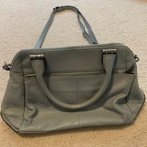 Blue crossbody bag